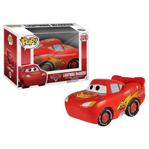 Cars Lightning McQueen Pop! Vinyl Figure, Not Mint